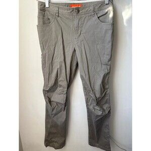 Merrell Men's Hiking Utility Cargo Pants Gray Zip Pocket Outdoor 30/32